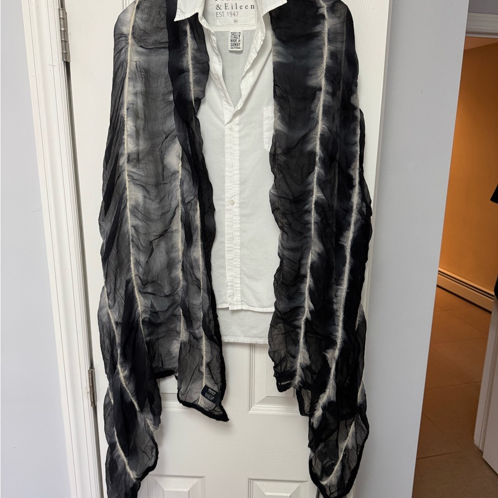 Vintage Masino by TDM Design Tie Dye Pattern Scarf/Shawl